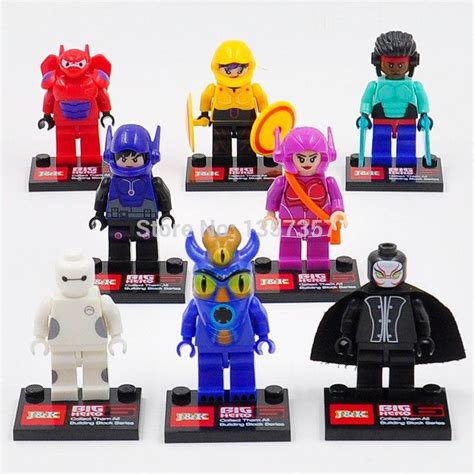 big hero 6 figure set|big hero 6 legos.